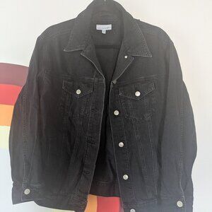 Loft Black Denim Jacket